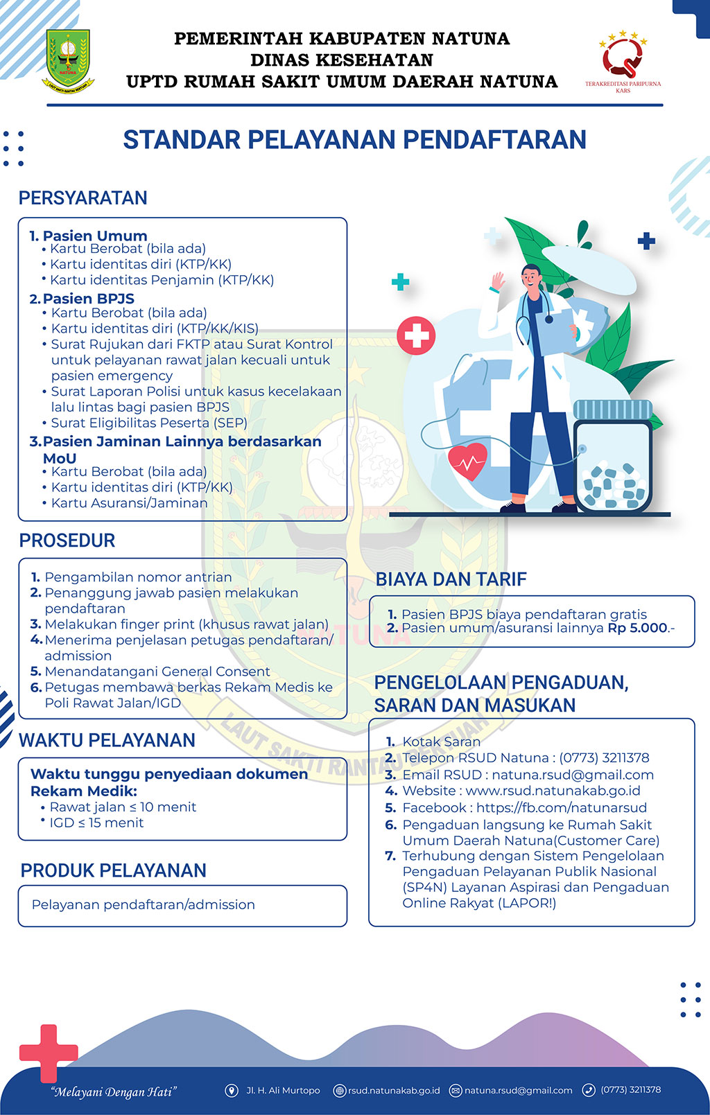 SP PENDAFTARAN ADMISSION