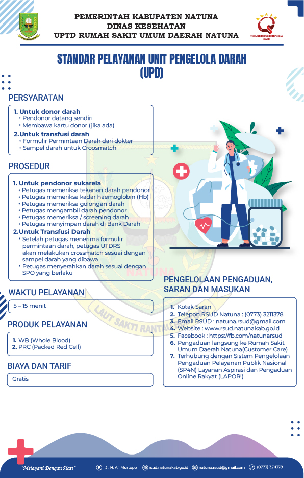 SP UNIT TRANSFUSI DARAH (UPD)